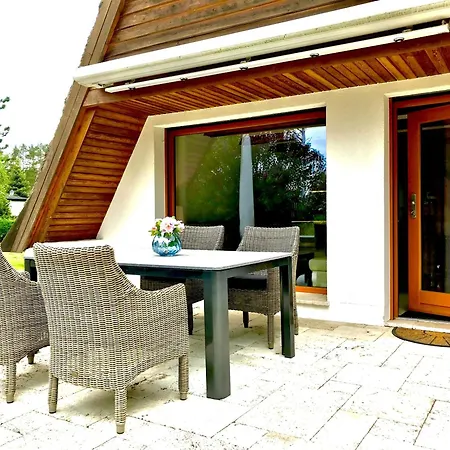 Finnhuette-seeblick-an-der-elbe Tatil Evi *